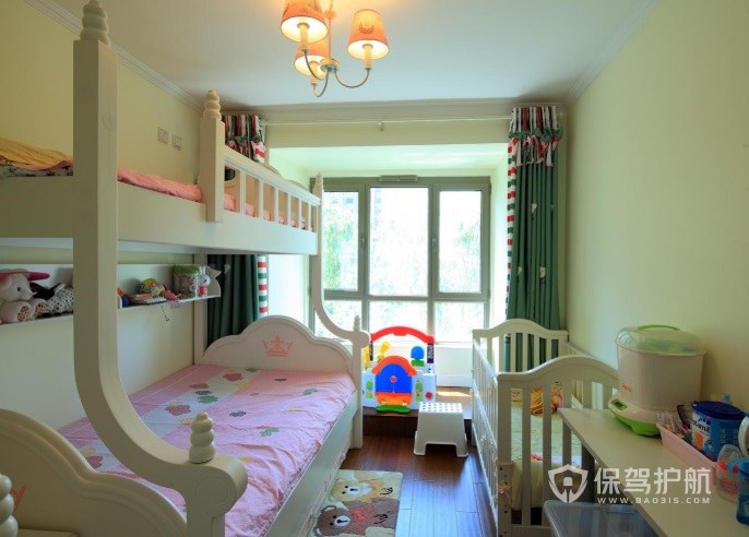 18平小户型美式儿童房装修效果图