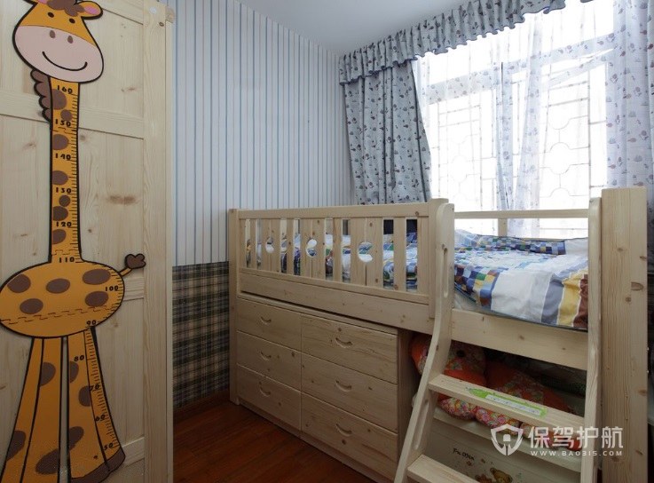 96平英式小户型儿童房装修效果图