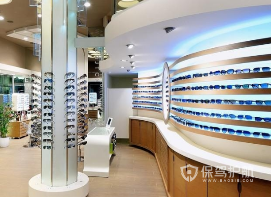 50平米现代风格眼镜店装修效果图