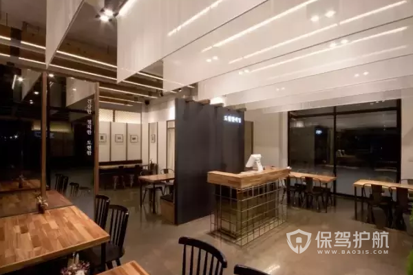 韩式餐厅设计效果图-保驾护航装修网