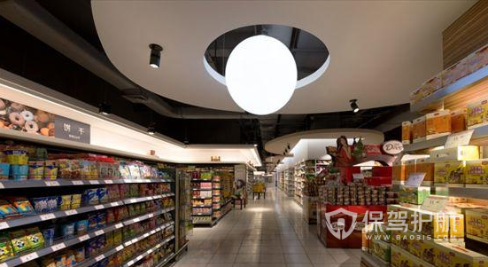 120平米现代风格超市装修效果图