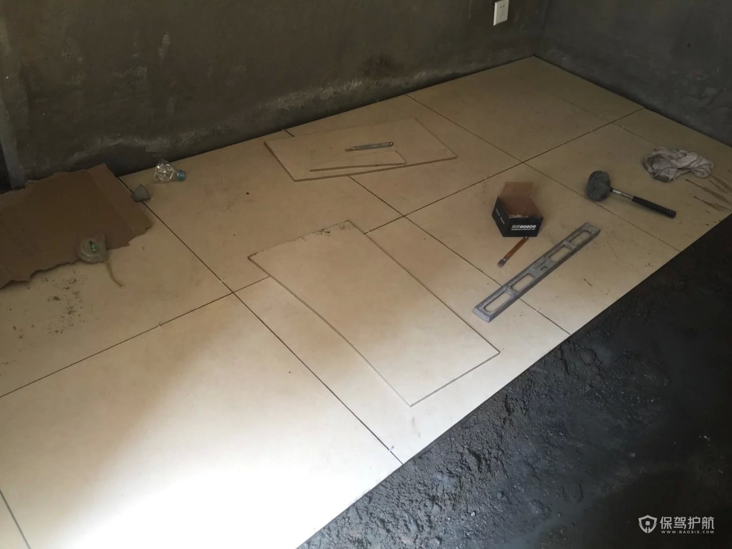 铺地板砖效果图-保驾护航装修网