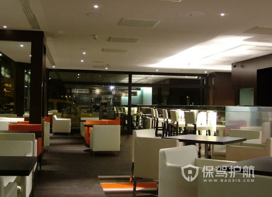 74平现代风格咖啡厅装修实景图