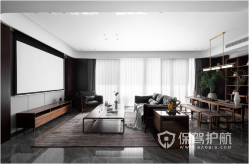 新中式客厅装修设计图—保驾护航装修网