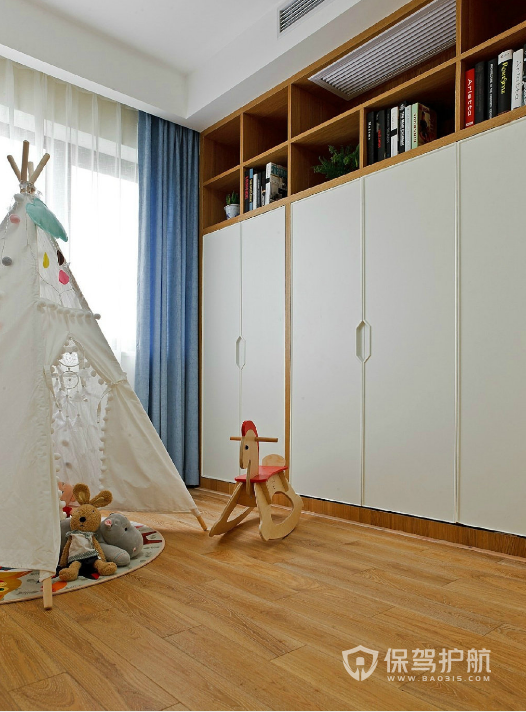 小清新北欧风儿童房设计