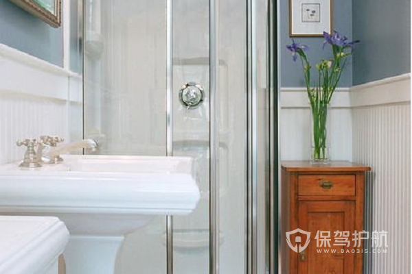 卫生间淋浴房安装效果-保驾护航装修网