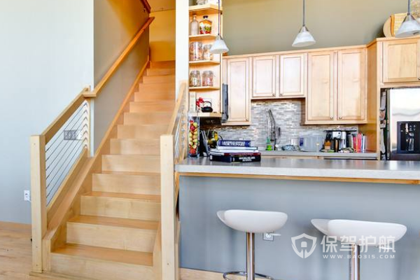 楼梯间改造厨房效果图图片