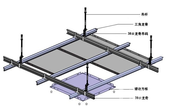 铝单板吊顶安装图解图片