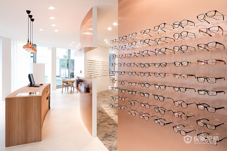 商场眼镜店装修有什么注意事项商场眼镜店背景墙效果图