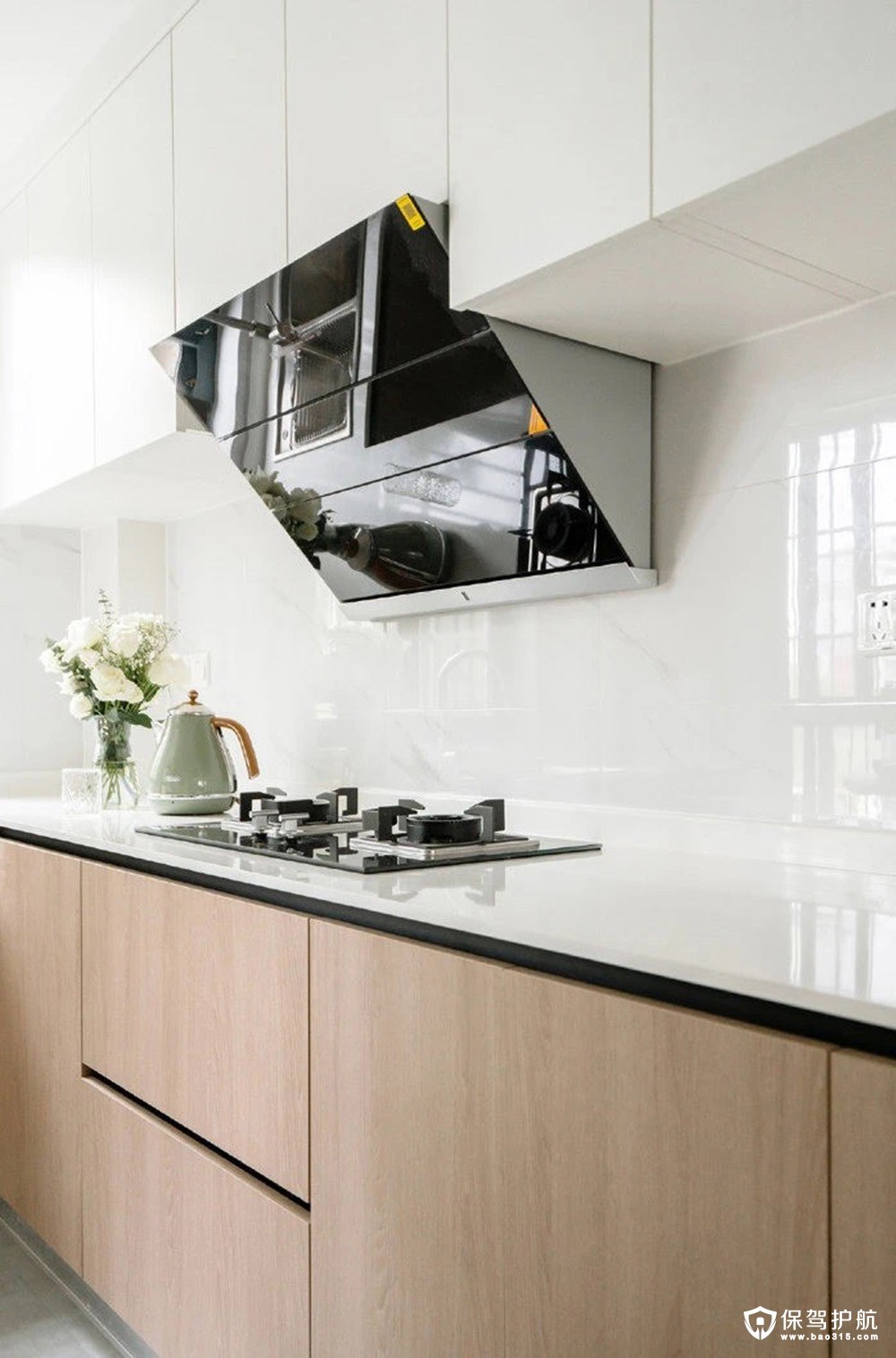 简约北欧风格新房装修，温馨小厨房简单明亮！