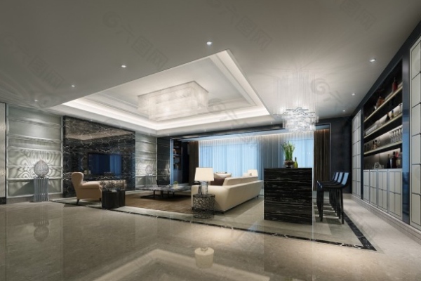 130m²的三室新中式