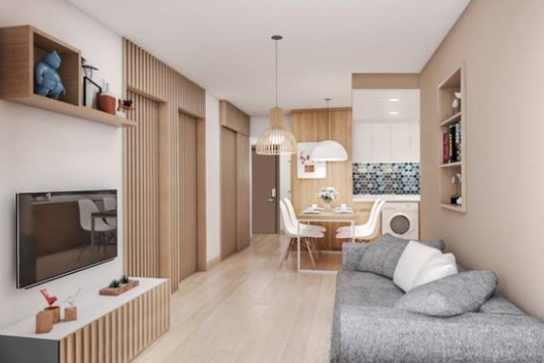 汇君城60平现代简约风