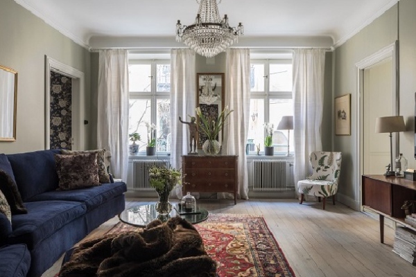 115㎡融汇传统的现代轻奢风