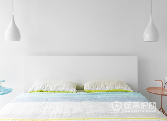 极简现代风格复式卧室装修实景图