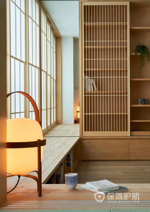 日式风格书房装修效果图
