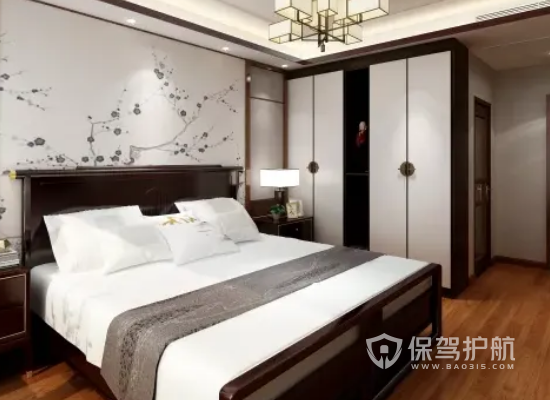 中式古典风格复式楼次卧装修实景图
