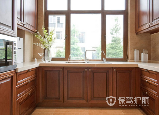 中式风格家居厨房装修效果图